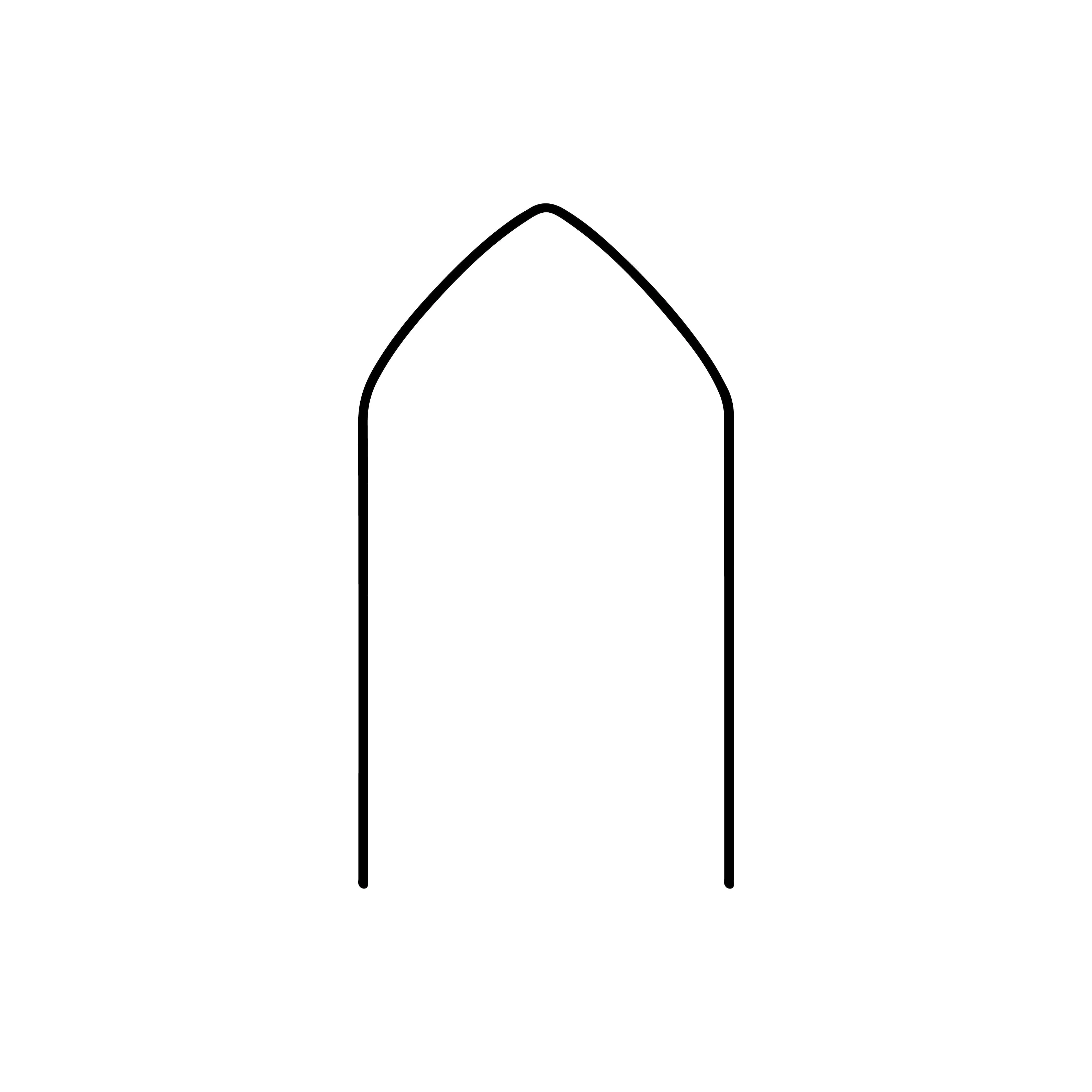 Round Border Edging Hoops (Pack of 6) - Image 8