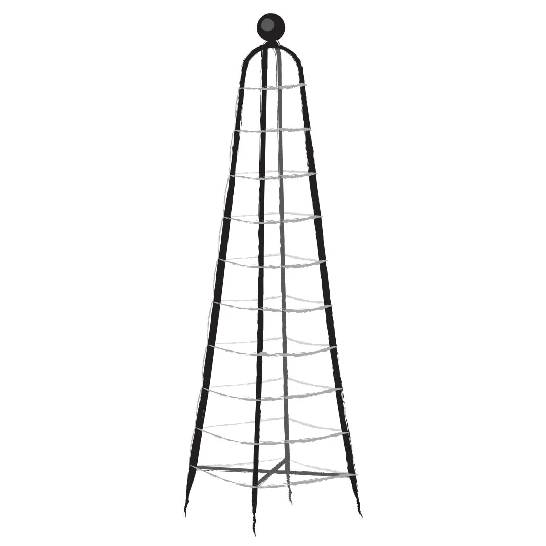 Elegance Jute Strung Obelisk - Image 6