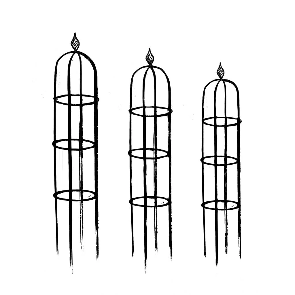 Elegance Obelisk - Set of 3 - S/M/L - Image 6