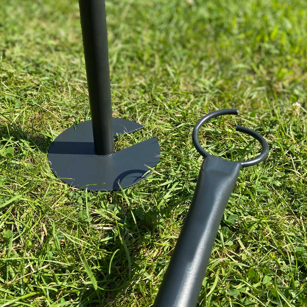 Festoon Pole - Matt Black (set of 2) - Image 3