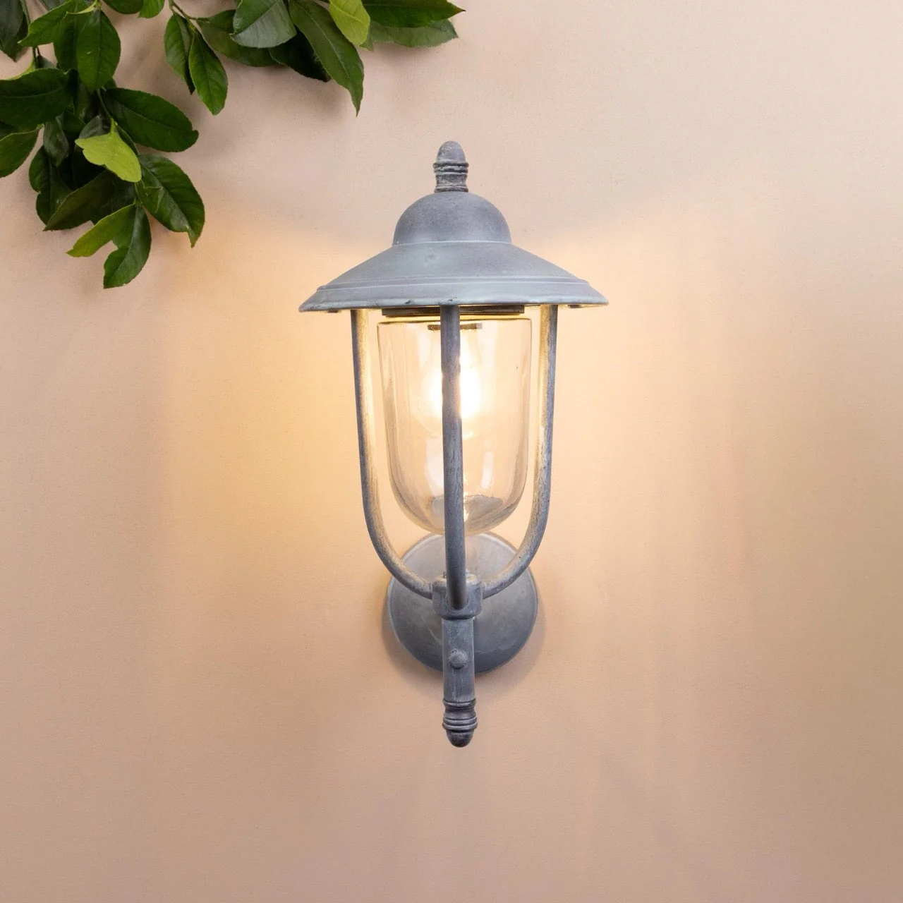 Kensington Outdoor Wall Lamp Lantern | Old Iron - Image 3