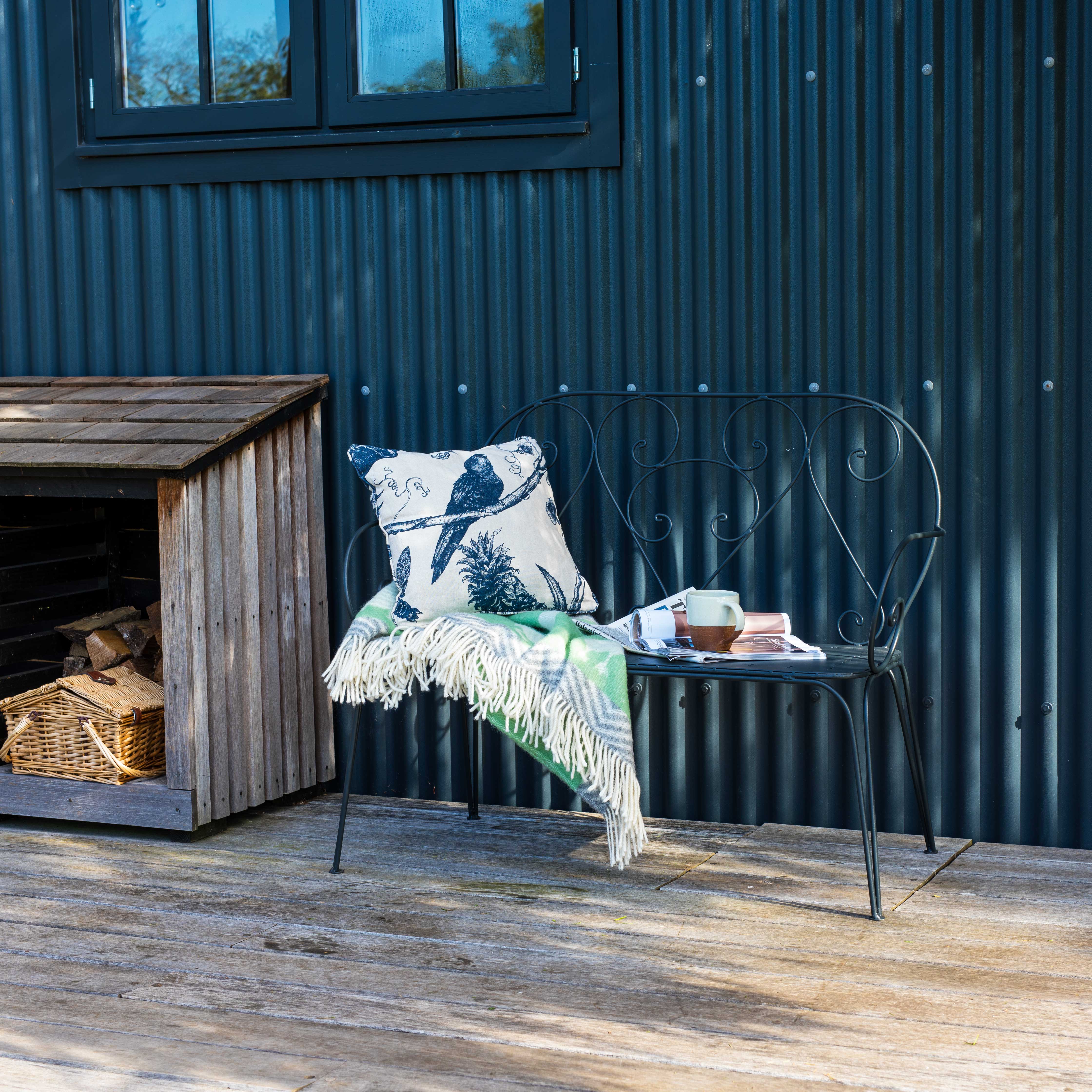 Pavillion Vintage Garden Bench - Image 6