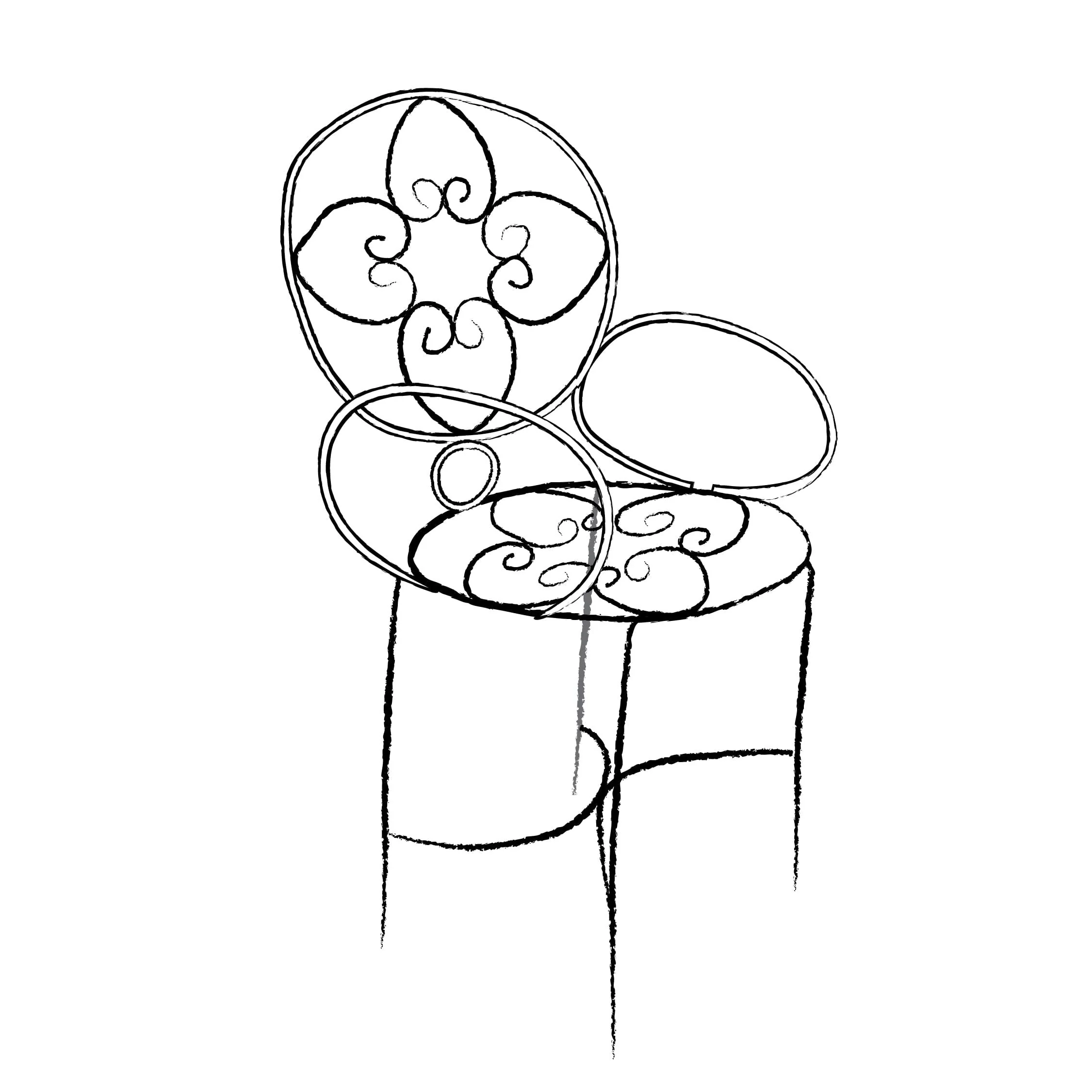 Pavillion Vintage Garden Chair (2 Pack) - Image 3