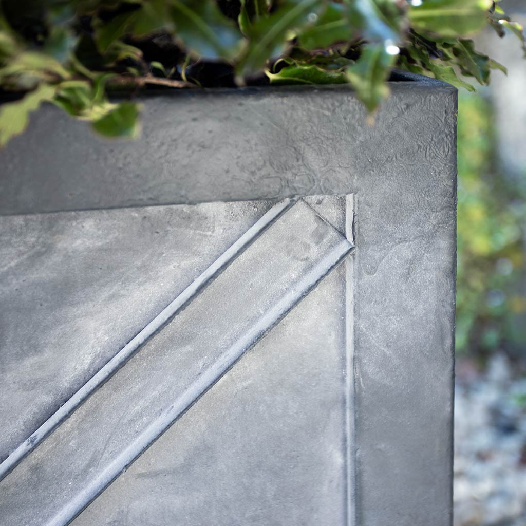Regency Zinc Trough Planter - Image 5