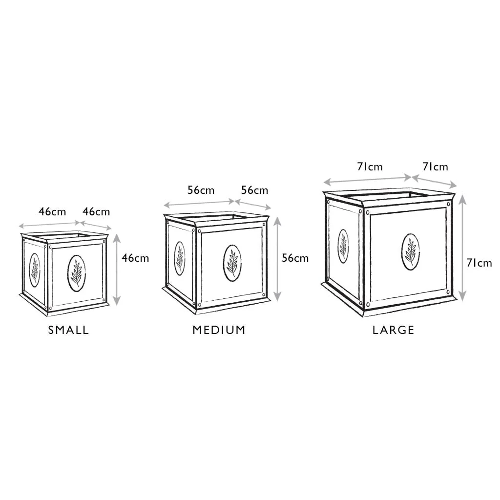 Tuscan Zinc Planter - Image 6